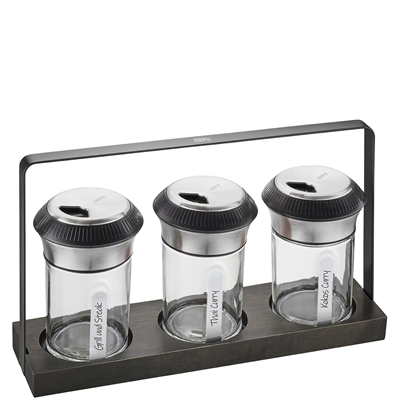 X-Plosıon 3Lü Baharat Ve Bitki Çalkalayıcı Seti 23,9x6,7x14,7 cm