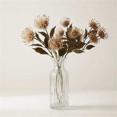 Yapay İğnedenlik Dalı Yavruağzı 68 cm (Protea / Karanfil Çiçeği)