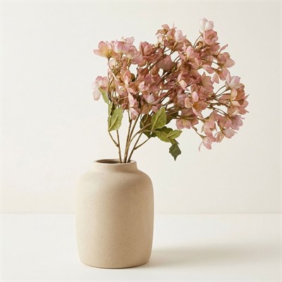 Yapay Simli Bahar Dalı Pudra Pembe 83 cm