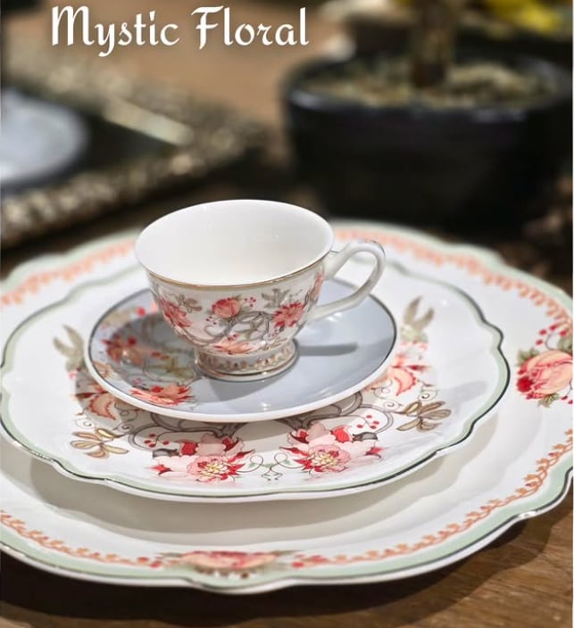 Mikasa Moor Mystic Floral Fincan ve Yemek Takımı - Sofra Sanatında Otorite