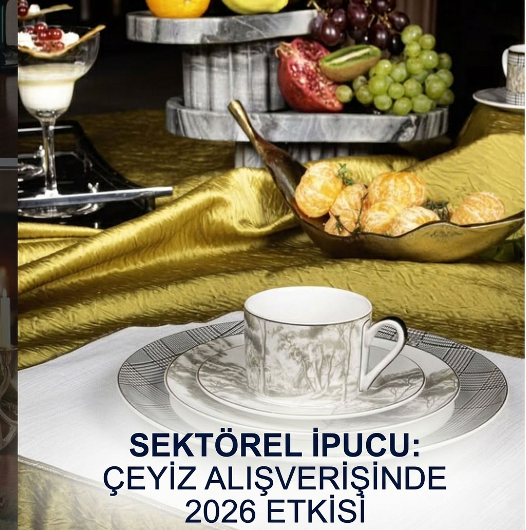 2026 çeyiz trendleri lüks porselen yemek takımı ve modern sofra dekorasyonu ipuçları