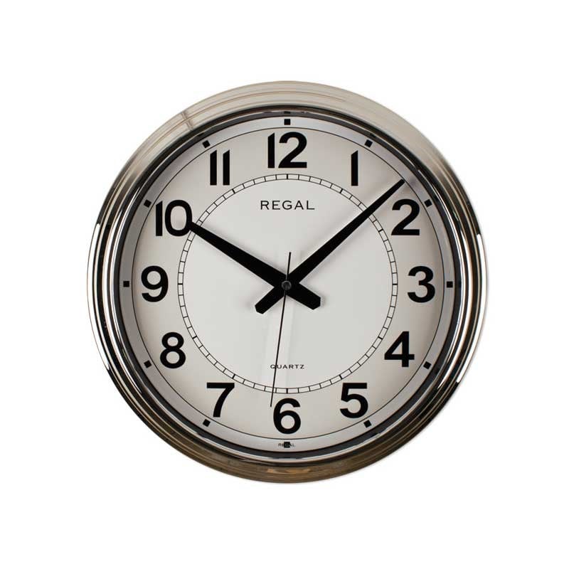0260 SW Gümüş Metalize Kaplama Kalın Kasa - Regal Saat