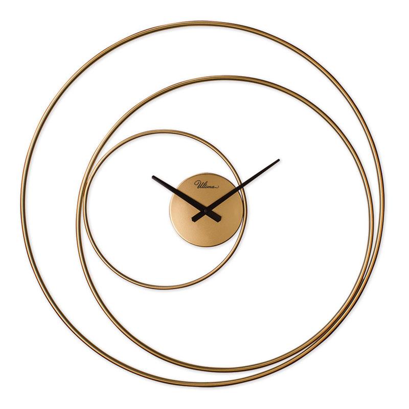 Regal Orbit Gold Metal Duvar Saati