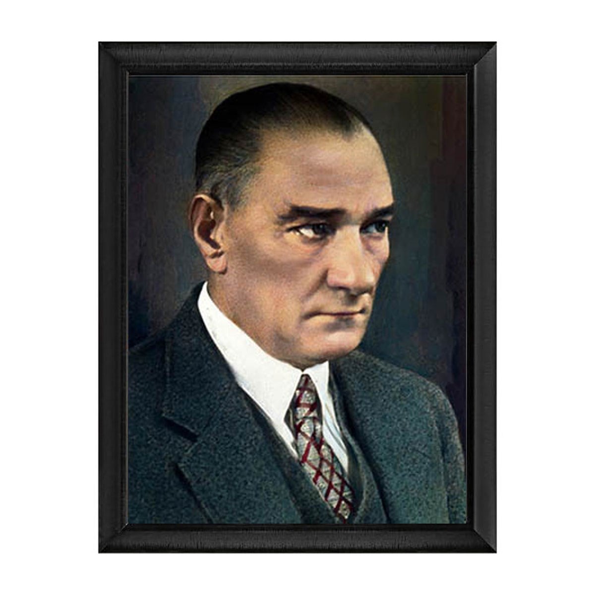 Atatürk Portresi Tablosu - Kare Home