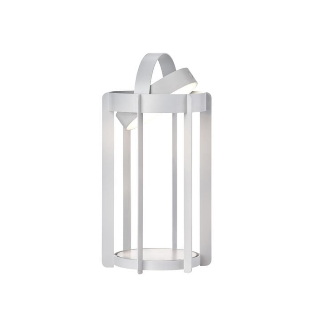 Ateş Böceği Feneri Led Işıklı Soft Gri 30 cm - Zone Denmark