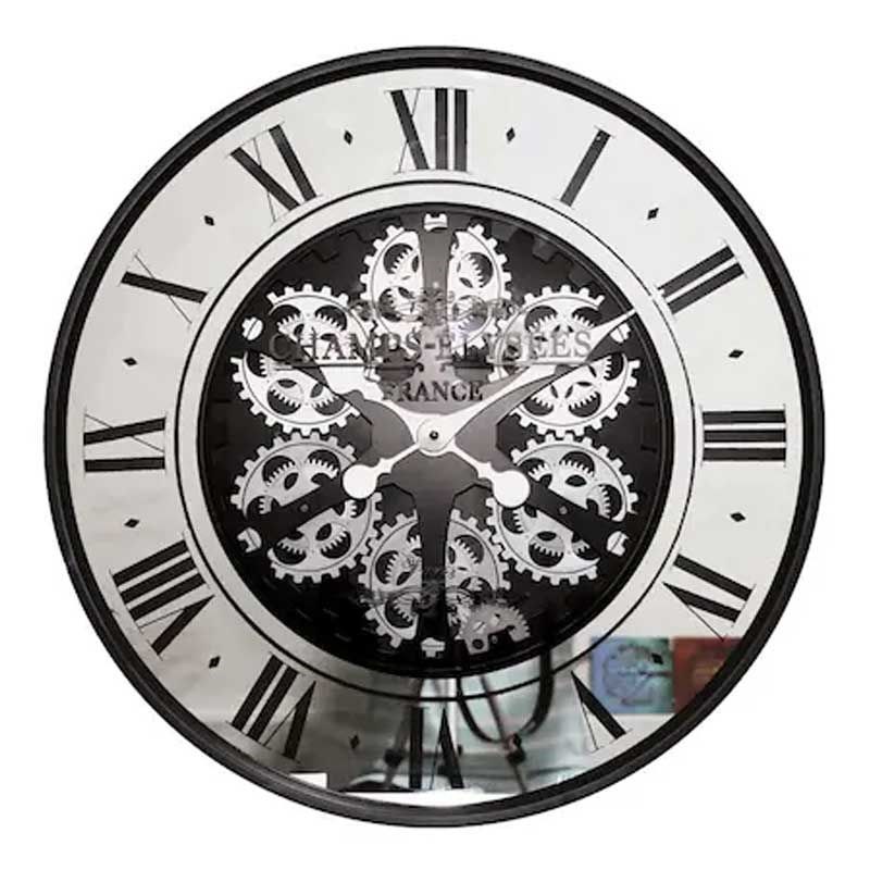 Aynalı Mekanizmalı Duvar Saati 59 cm - Aynalı Mekanizmalı Duvar Saati 59 cm  Fiyatları