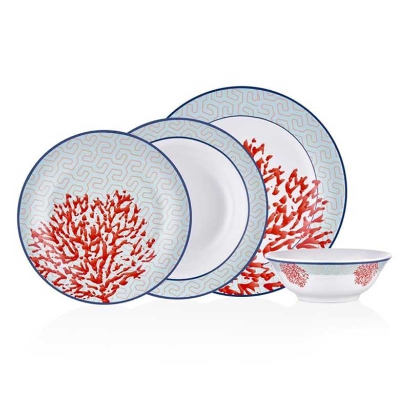 Coral 24 Parça Yemek Takımı - Decorium