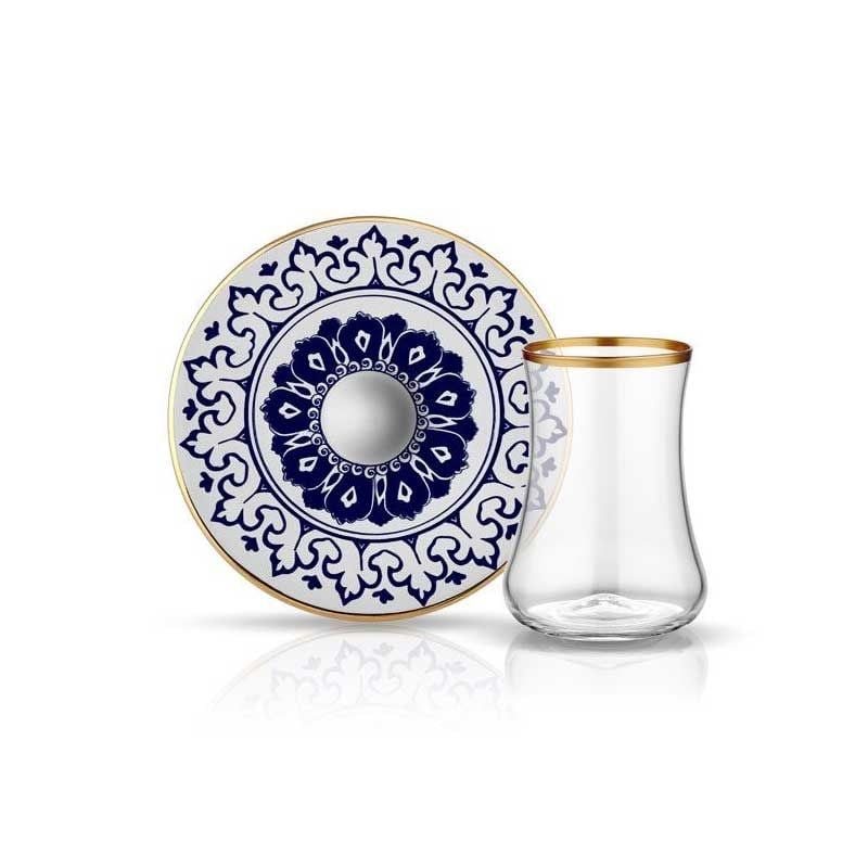 Dervish Çay Seti 6'lı Çini Dafne