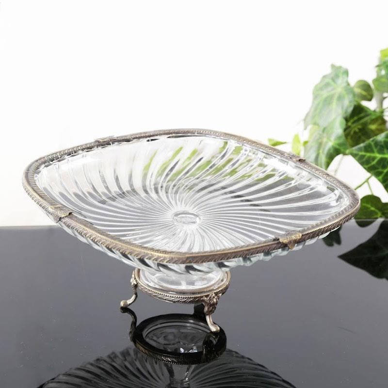 DH-8205O Kare Ayaklı Sunum Antik - Çamlıca Home