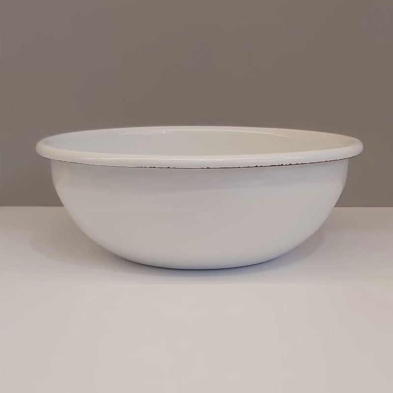 Emaye 16 cm Kase Beyaz - Emayeci