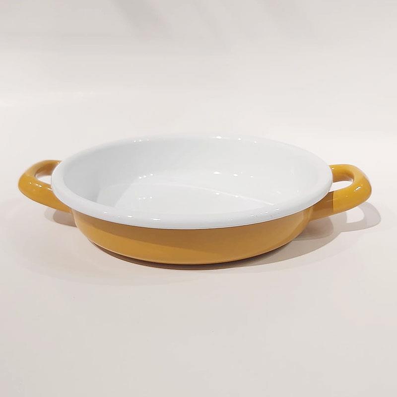Emaye Sahan 19 cm Oksit Sarı - Emayeci