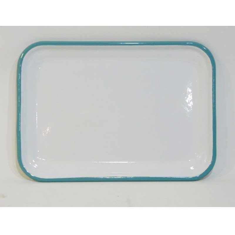 Emaye sığ servis tepsisi 26 cm turkuaz modelleri ve günlük kullanım avantajları Çamlıca Home