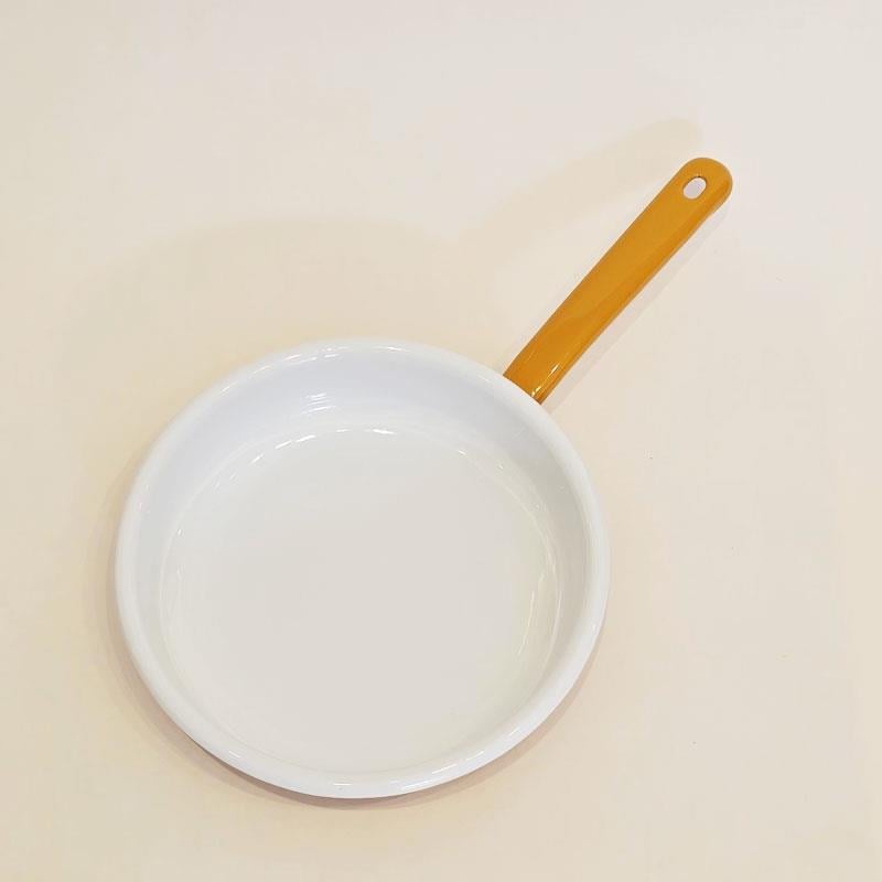 Emaye Tava 20 cm Altın Sarı - Emayeci