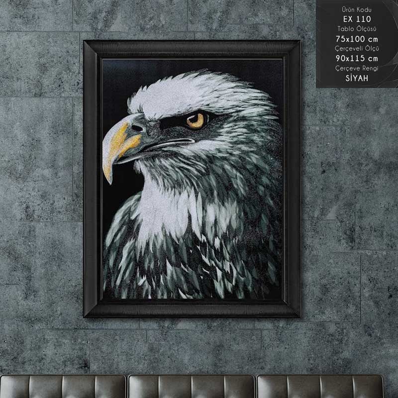 EX 110 Çerçeveli Tablo - Kare Home