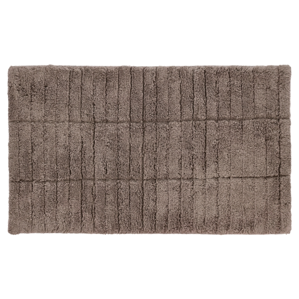 Fayans Banyo Paspası Taupe %100 Pamuk 50x80 cm - Zone Denmark