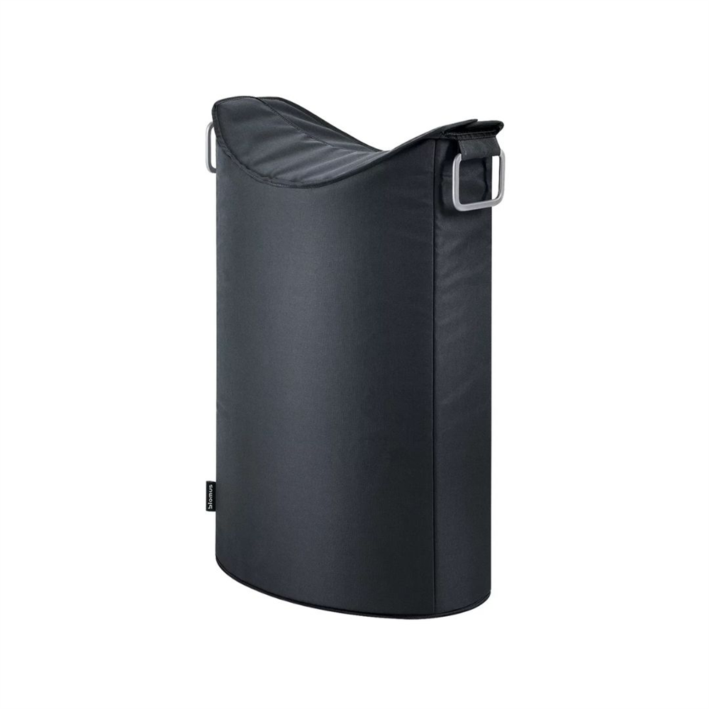 FRISCO Çamaşır Sepeti Siyah 65 Litre - Blomus
