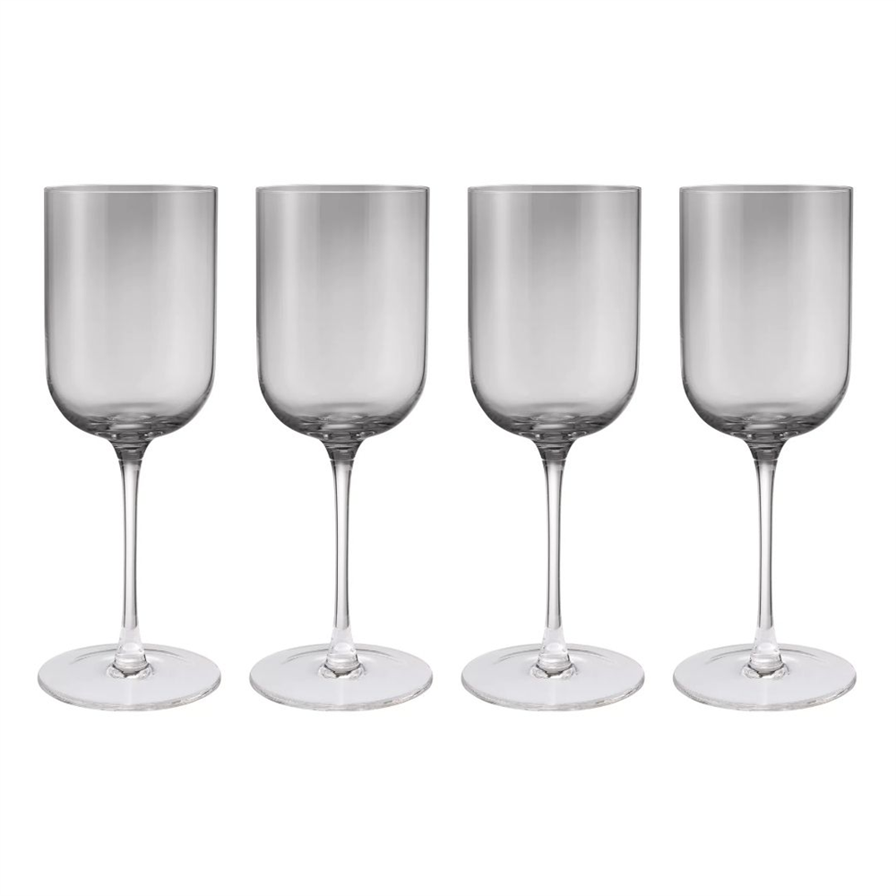FUUMI 4'lü Kırmızı Şarap Kadehi Seti Füme Renk 400 ml - Blomus