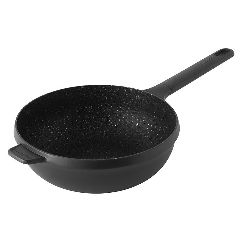 GEM Döküm Kapaksız Wok Tava 24 cm