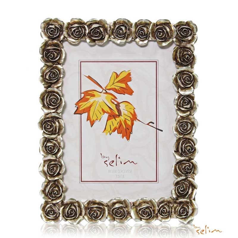 Gülizar Çerçeve Gümüş 13 x 18 cm
