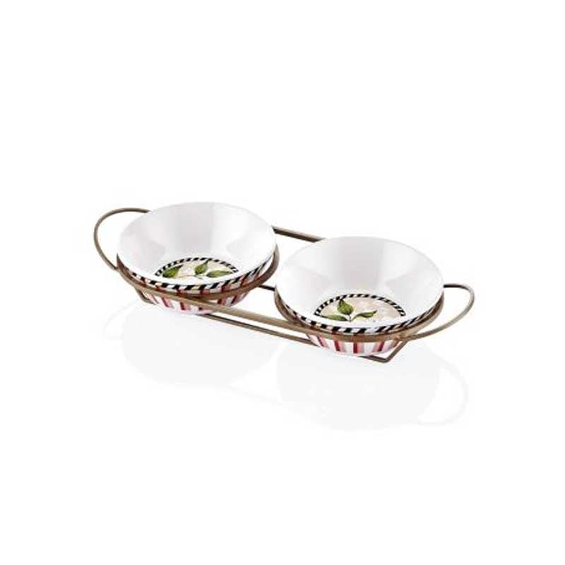 Jardin Ferforje Kase Seti 2'li 15 cm - The Mia