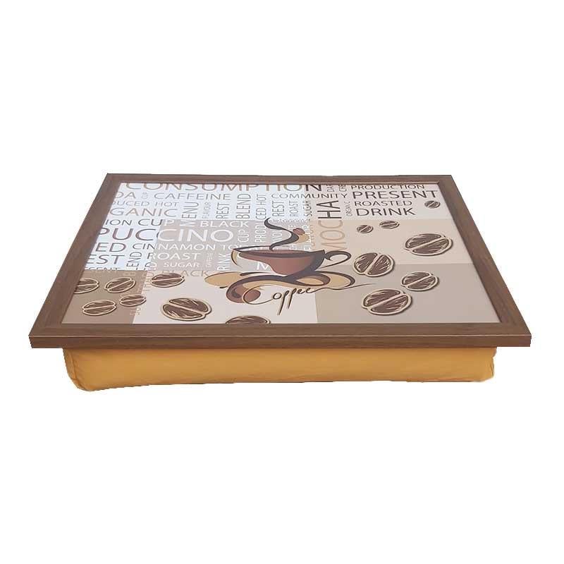 Keyif Tepsisi 47 x 37 cm Coffee Locca Soft - T-Tray