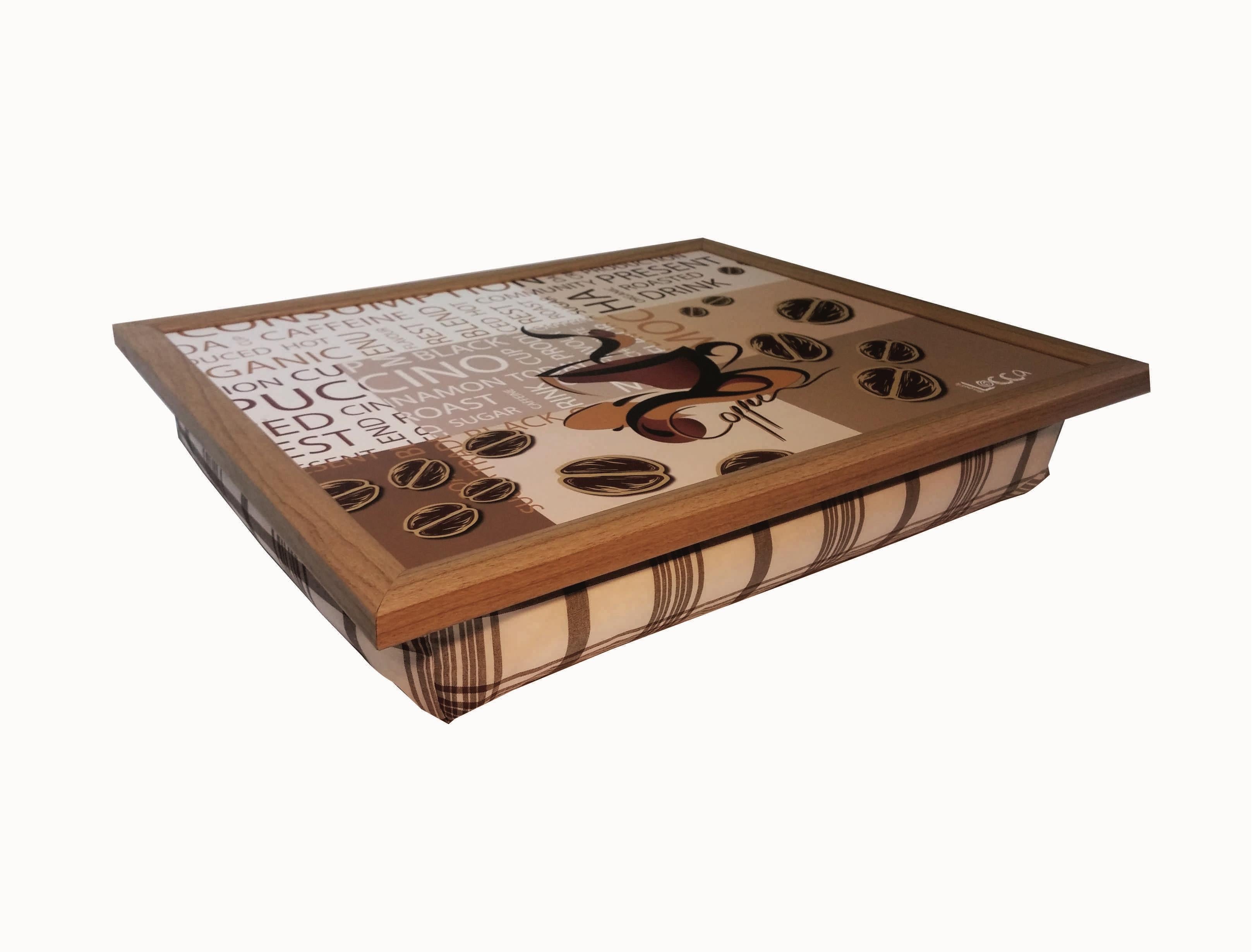 Keyif Tepsisi 47 x 37 cm Coffee/Locca - T-Tray