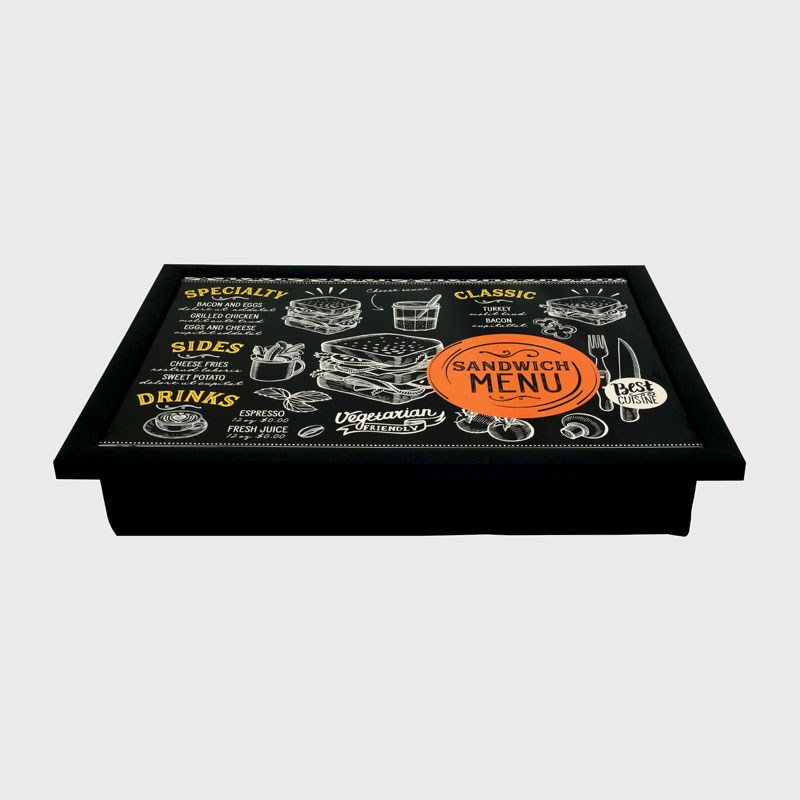 Keyif Tepsisi 47 x 37 cm Sandwich Menü - T-Tray