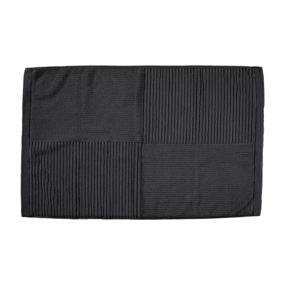 Klasik Banyo Paspası Siyah 50x80 cm - Zone Denmark