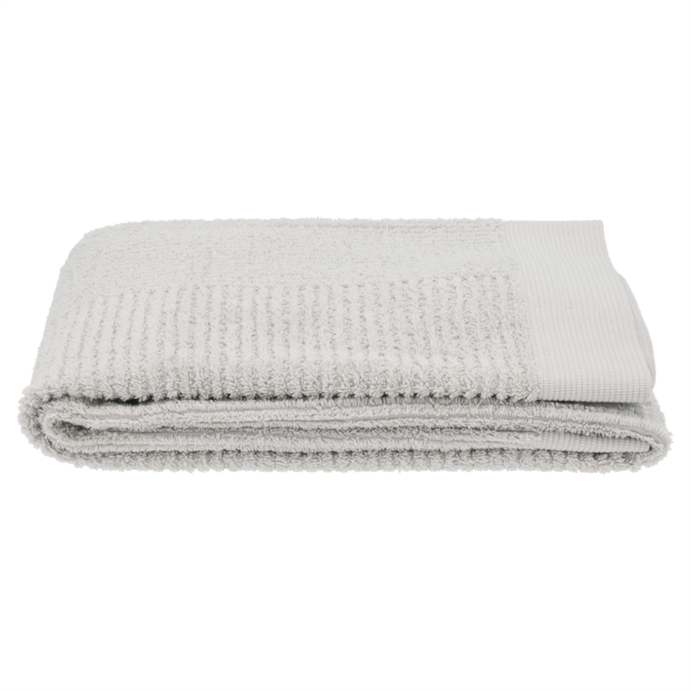 Klasik Banyo/Plaj Havlusu Soft Gri %100 Pamuk 70x140 cm - Zone Denmark