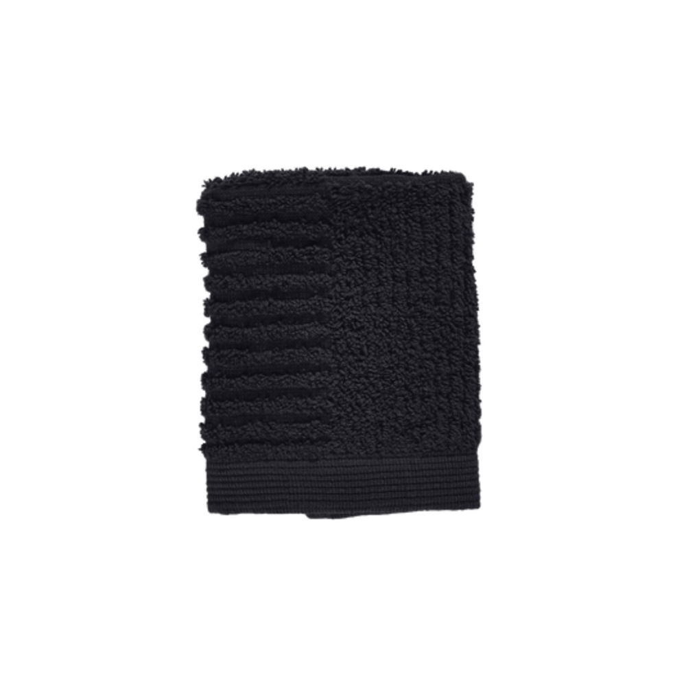 Klasik Yüz Havlusu Siyah %100 Pamuk 30x30 cm - Zone Denmark