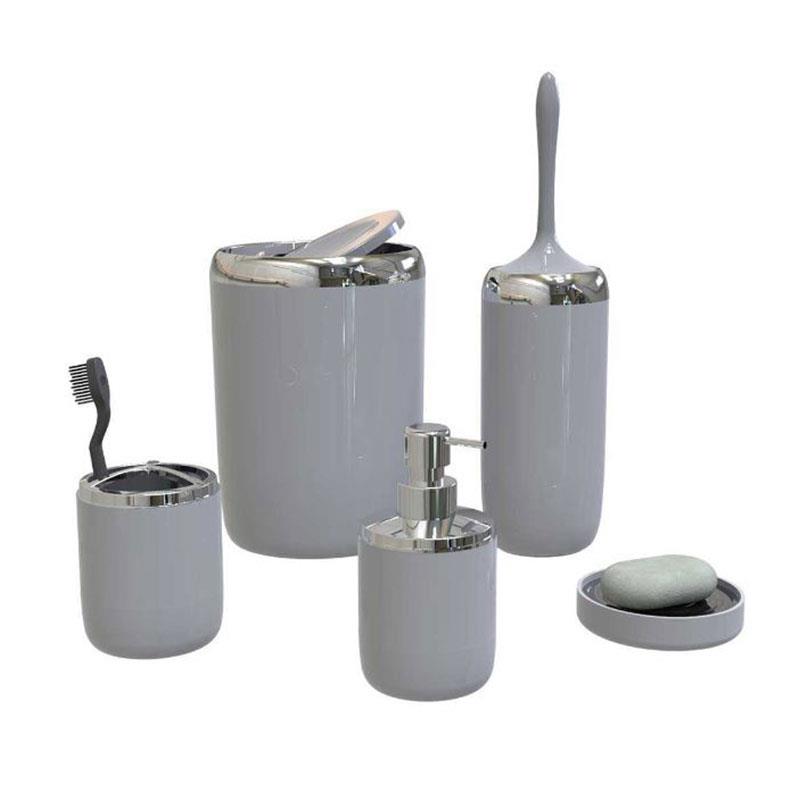 Lima XL Banyo Seti Gri - Primanova