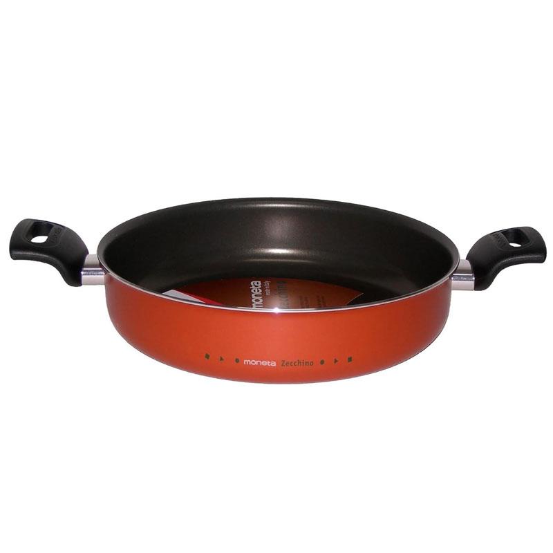 Moneta Zecchıno Kısa Tencere 28 Cm + Cam Kapak - Moneta