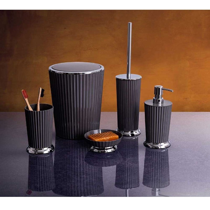 Nely Banyo Seti Gri - Primanova