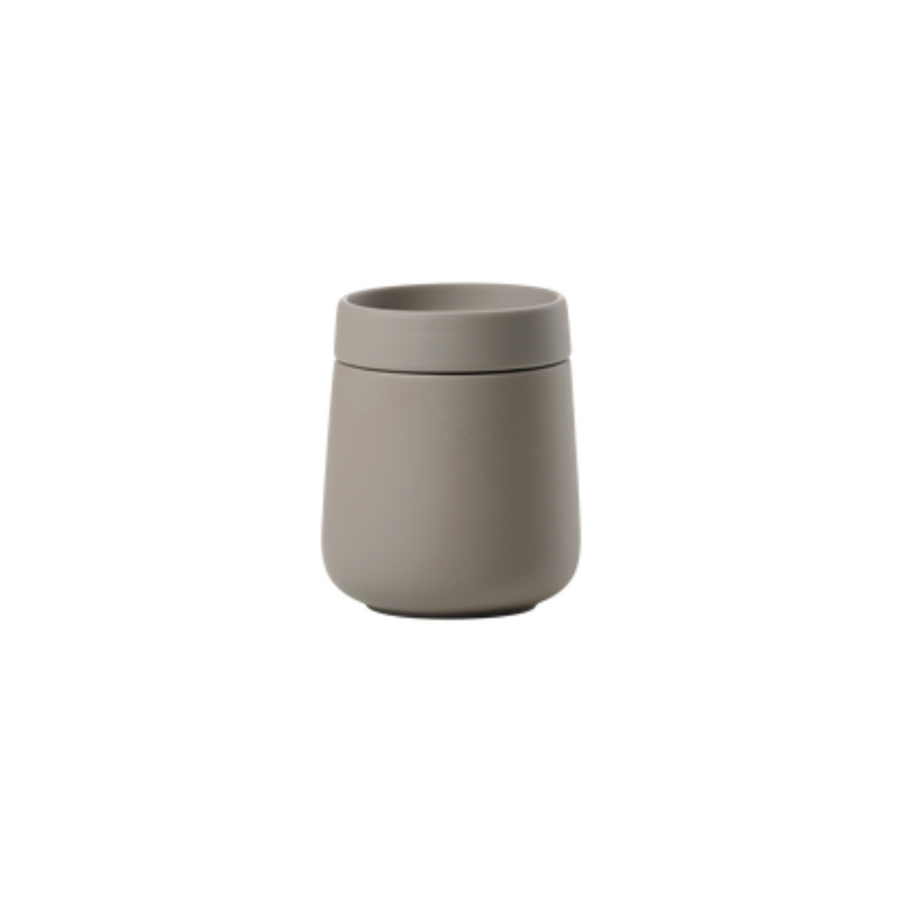Nova One Seramik Kavanoz 2 Parça Taupe 290 ml - Zone Denmark