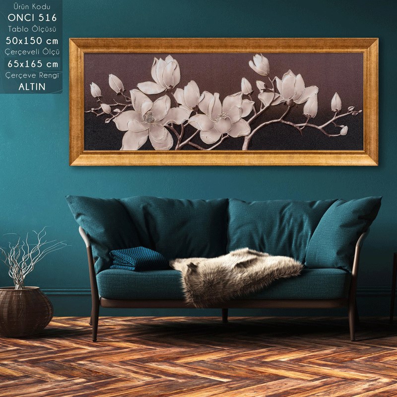 ONCI 516 Çerçeveli Tablo - Kare Home