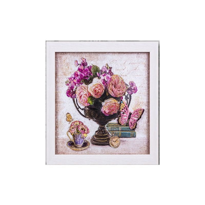 Pembe Kelebekli Aranjman