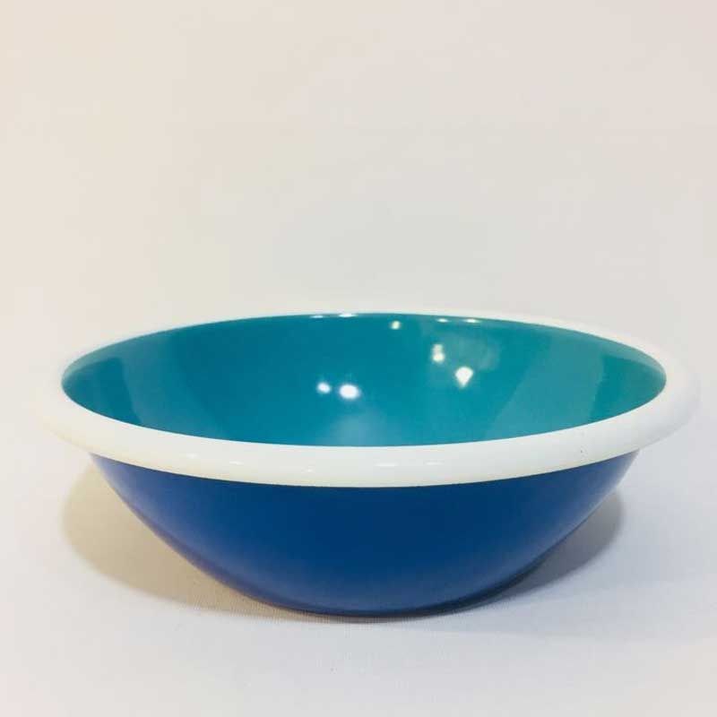 Porselen Emaye Kase 20 cm Lacivert