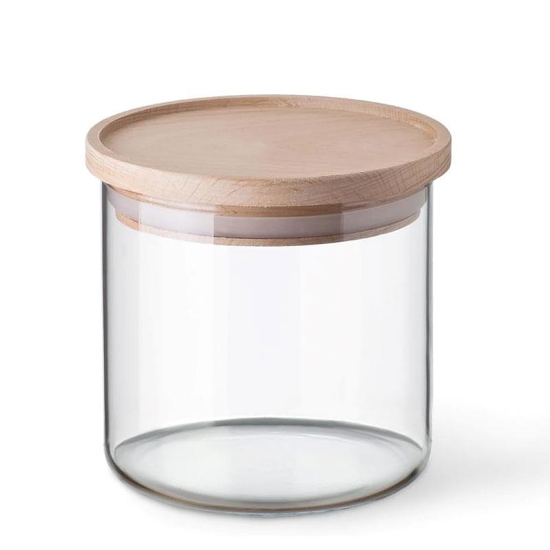 Simax 5162LW Ahşap Kapaklı Kavanoz 0,50 Lt - Simax