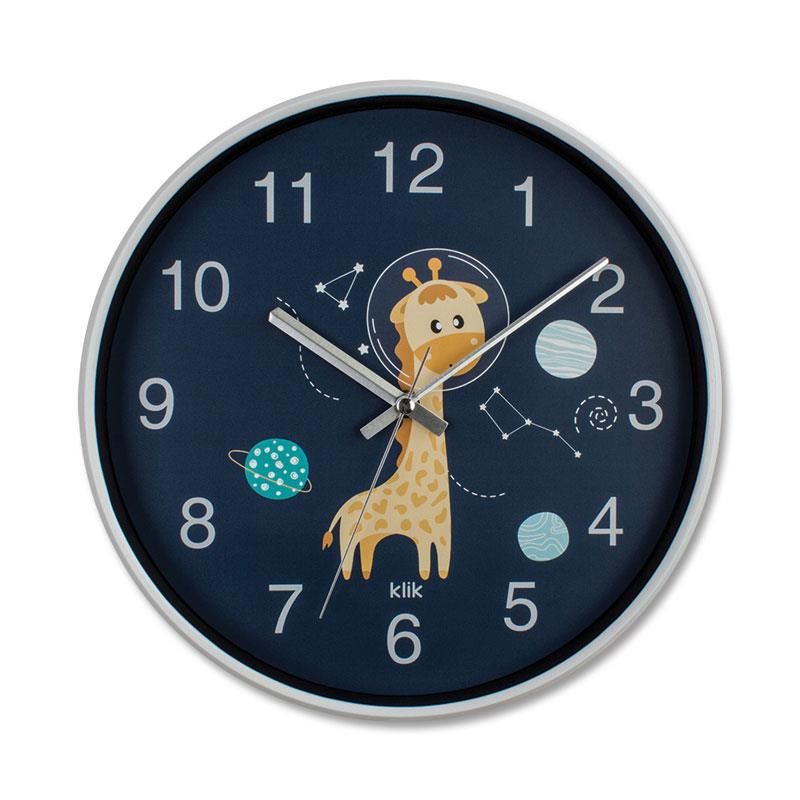Slim Zürafa Çocuk Duvar Saati - Regal