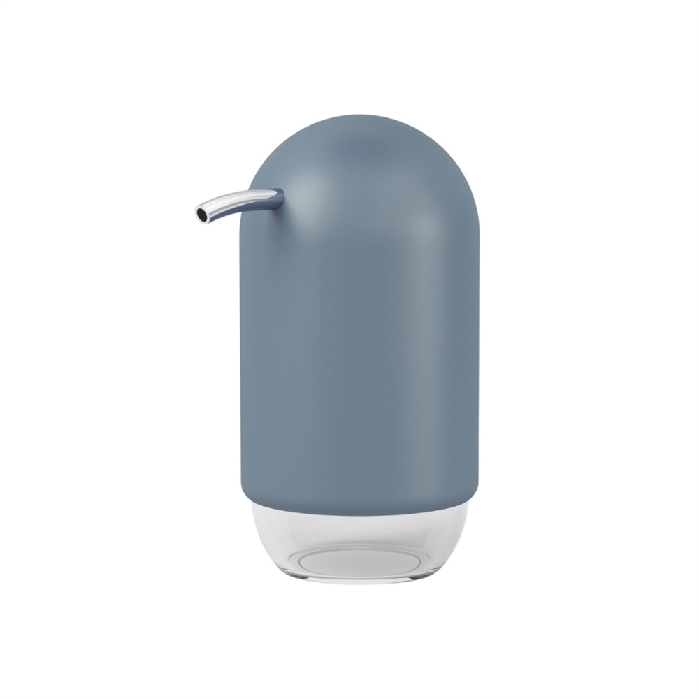 Touch Basmalı Sıvı Sabunluk Gri Mavi 236 ml - Umbra