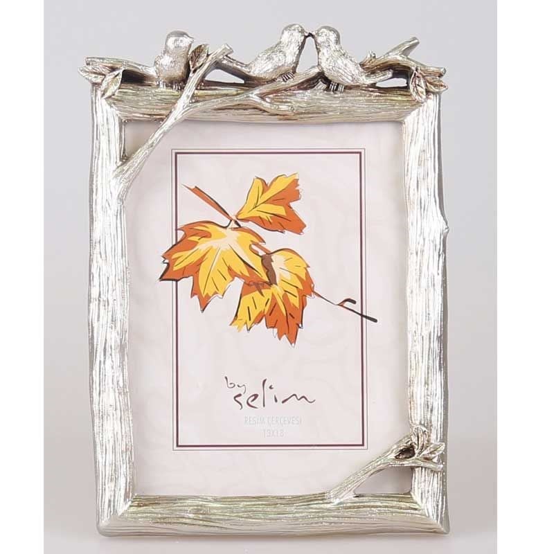 Viola Çerçeve Gümüş 13 x 18 cm