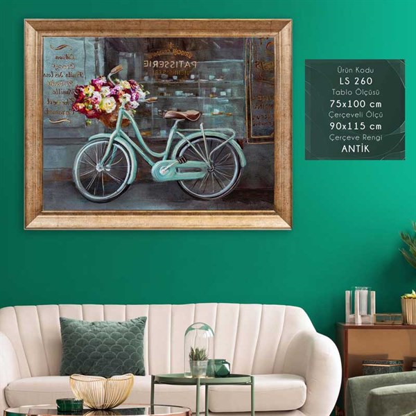 LS 260 Çerçeveli Tablo - Kare Home
