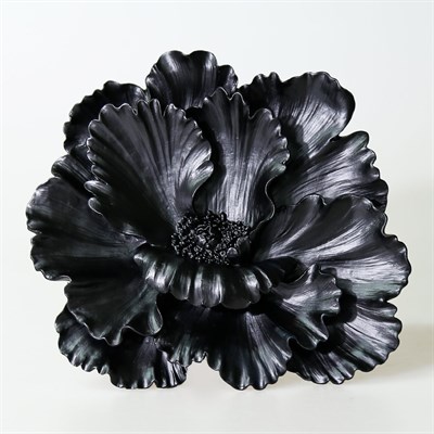 Açelya Dekoratif Çiçek Siyah