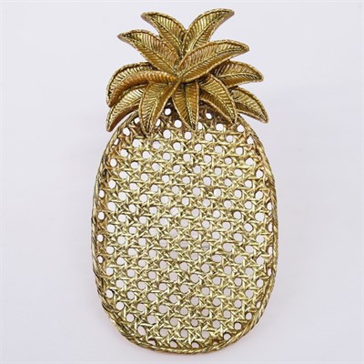 Pineapple dekoratif aksesuar altın