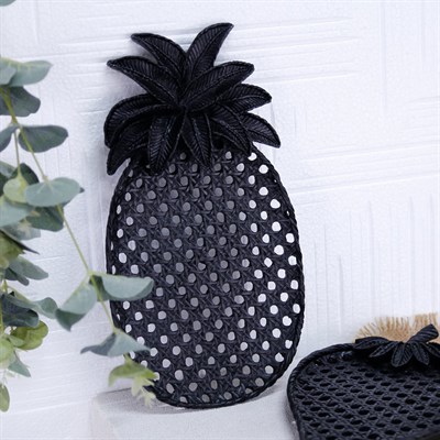 Pineapple dekoratif aksesuar siyah