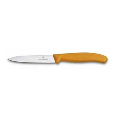 Victorinox 6.7706.L119 10 cm Soyma Bıçağı Turuncu - VICTORINOX