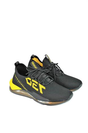 Guja 22Y473 Erkek Siyah-Sarı Spor Ayakkabı