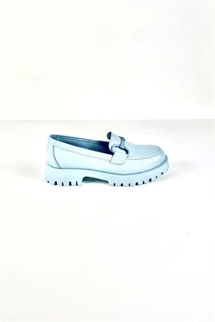 La Scada 23849 Mavi Kadın Loafer Ayakkabı