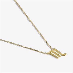 Akrep Burcu Gold Kolye