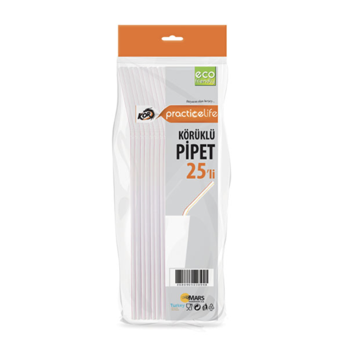 MangalPRACTICE LIFE PİPET KÖRÜKLÜ 25' li